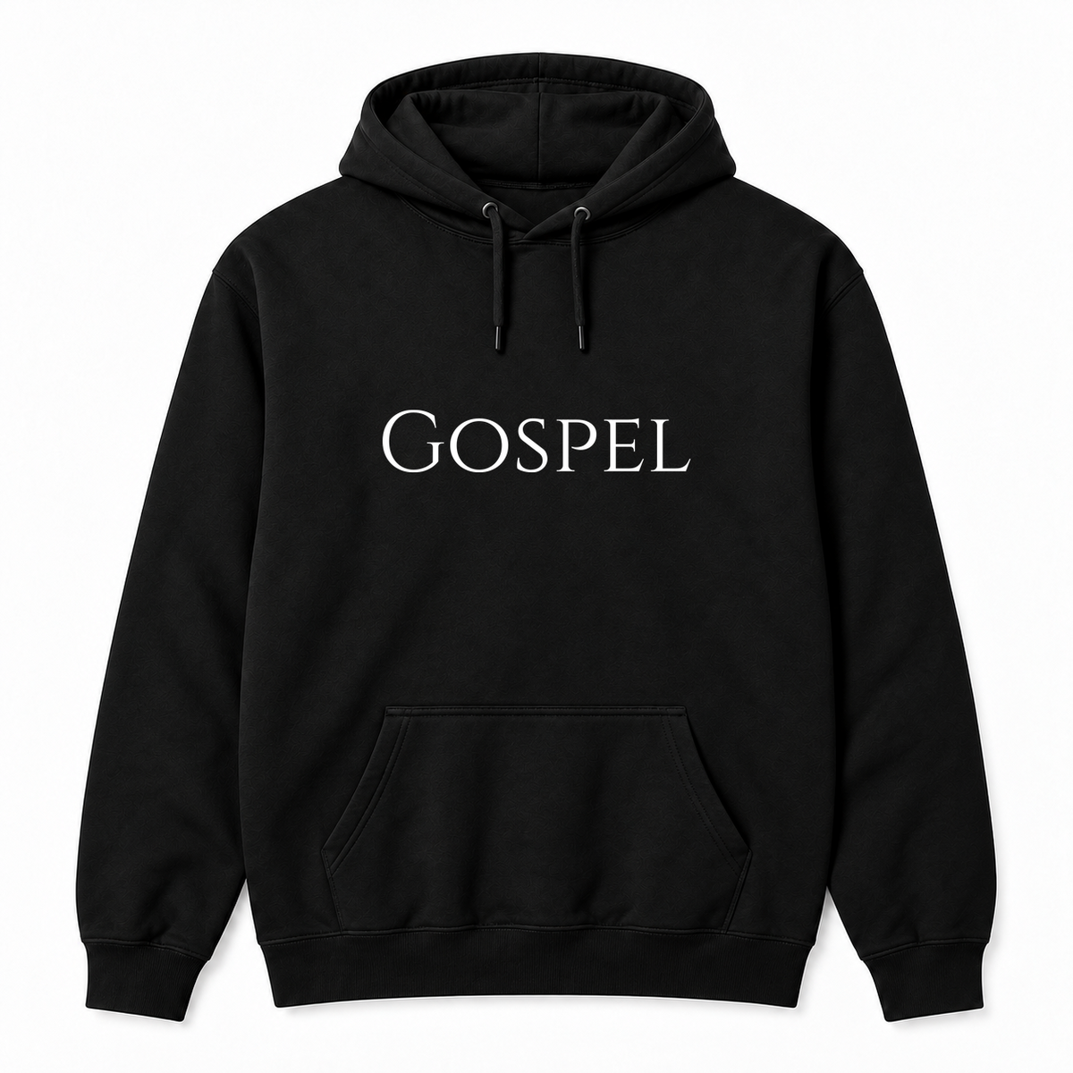 Gospel Hoodie in black