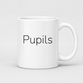 Pupils Mug in white