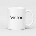 Victor Mug in white