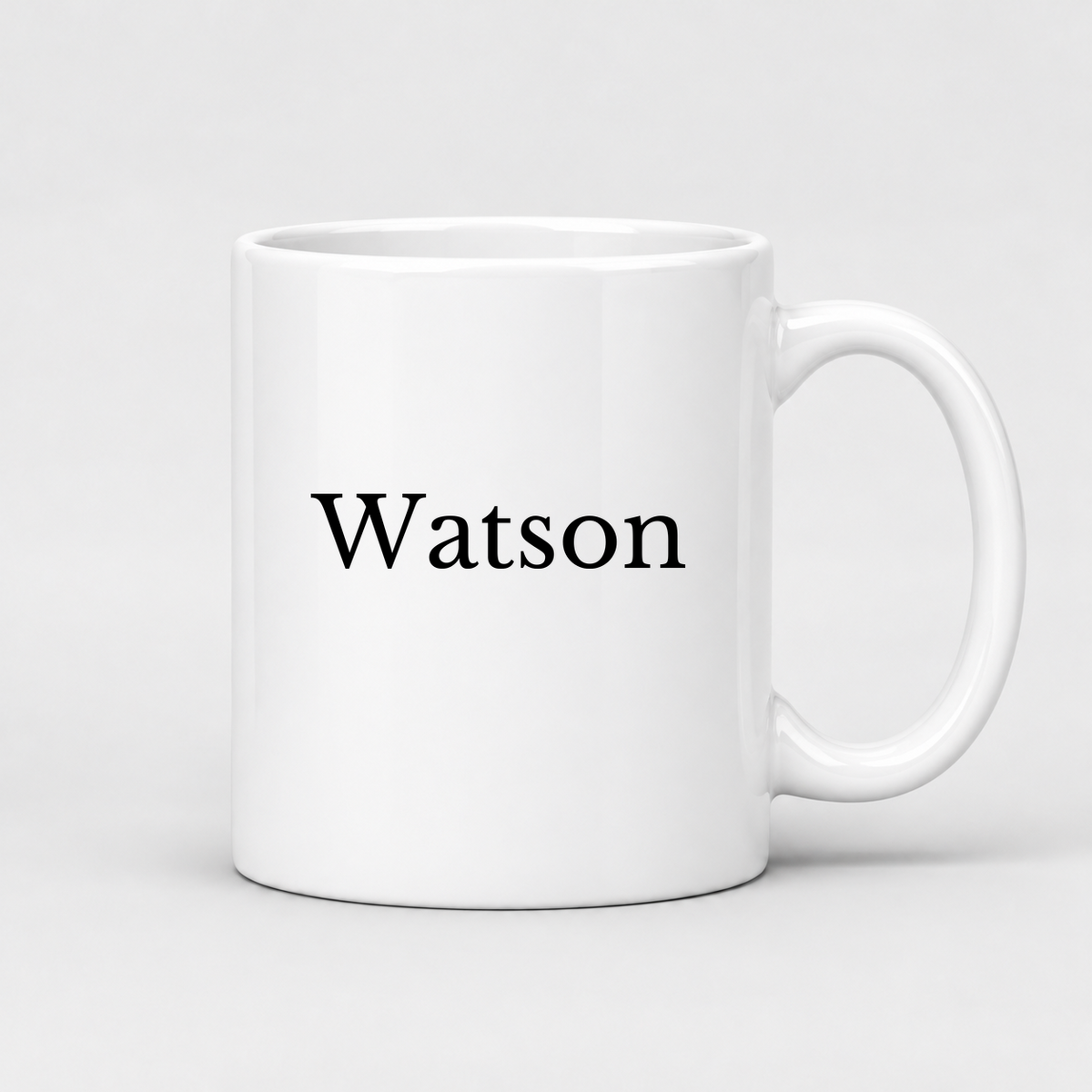 Watson Mug in white