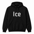 Ice Hoodie in black