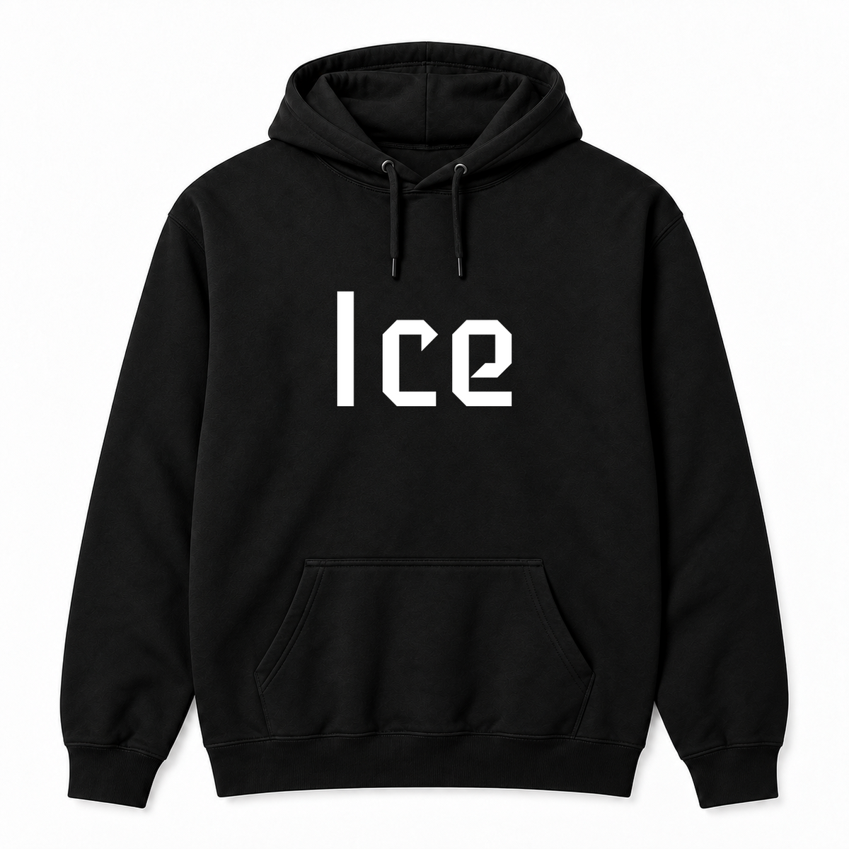 Ice Hoodie in black