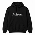 Actress Hoodie in black