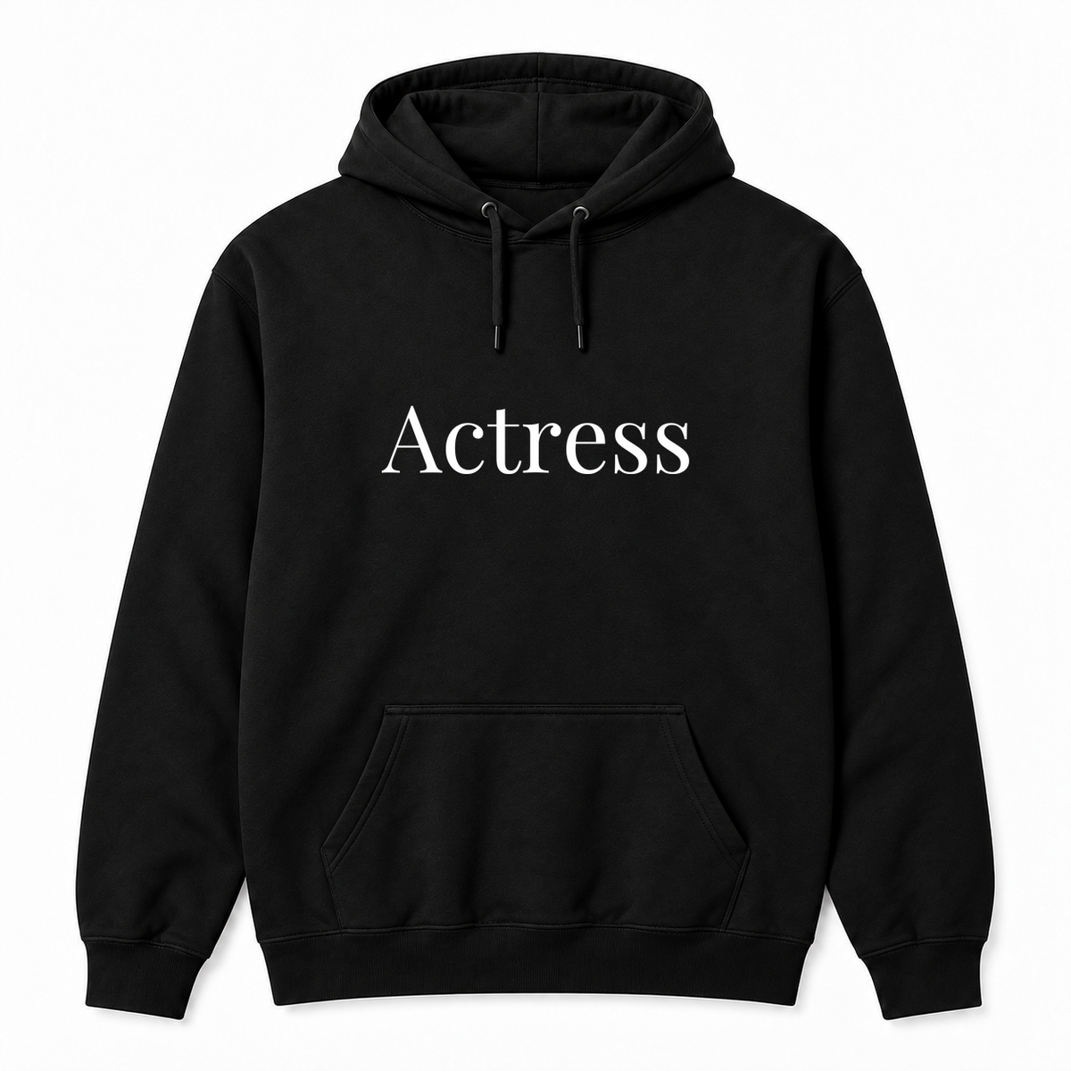 Actress Hoodie in black
