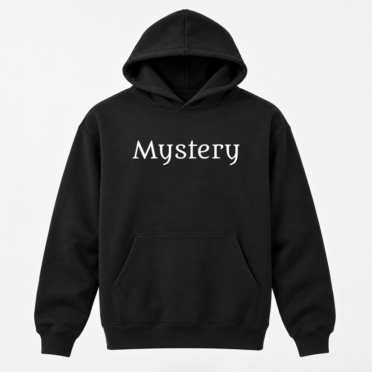 Mystery Hoodie in black