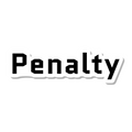 Penalty die-cut sticker