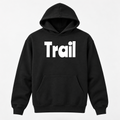 Trail Hoodie in black