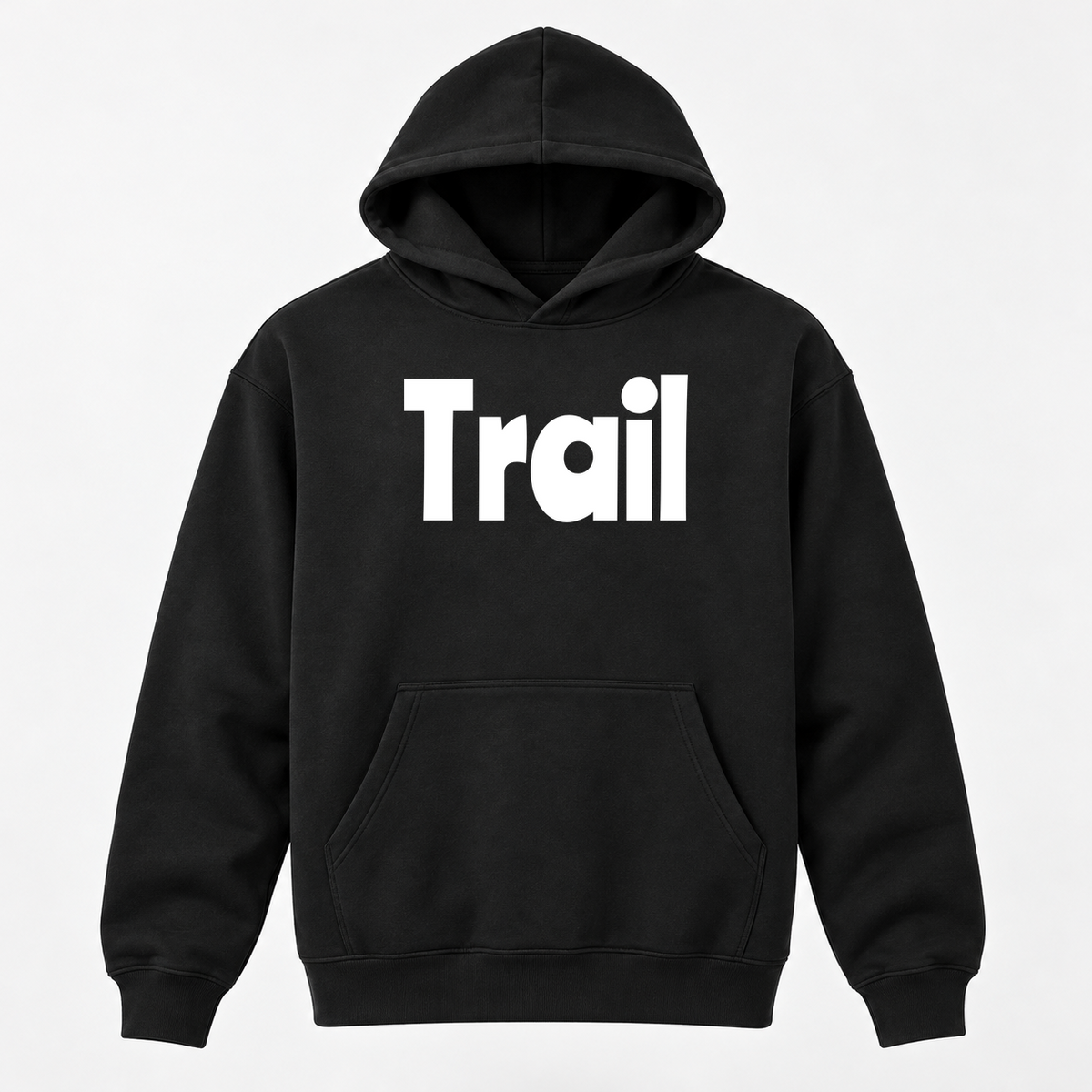Trail Hoodie in black