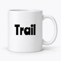 Trail Mug in white