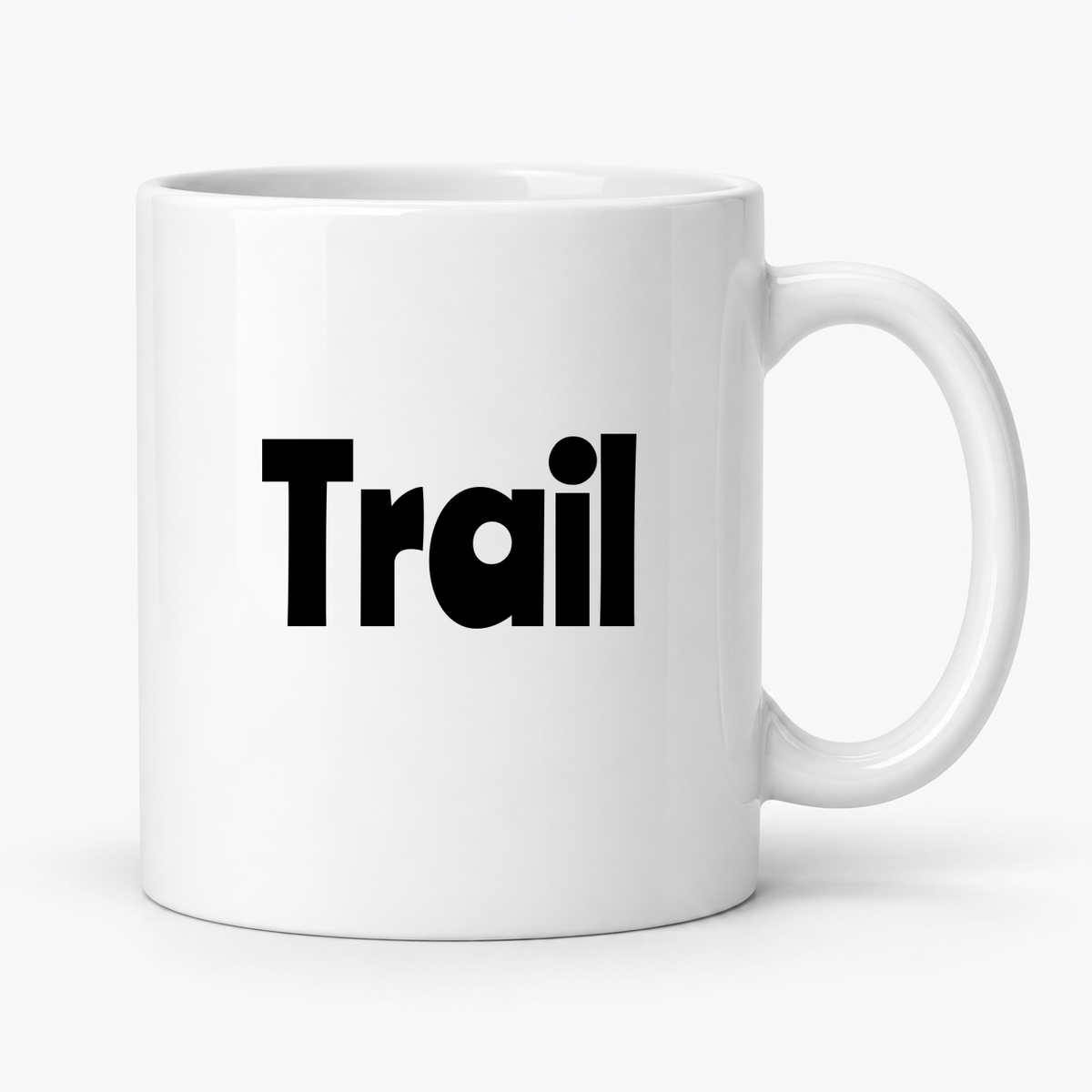 Trail Mug in white