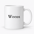 Woods Mug in white