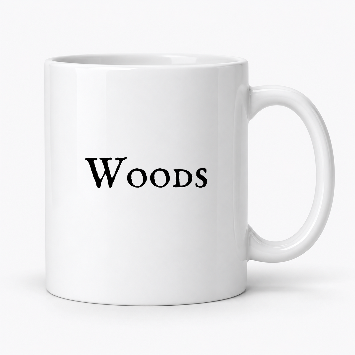 Woods Mug in white