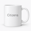 Citizens Mug in white