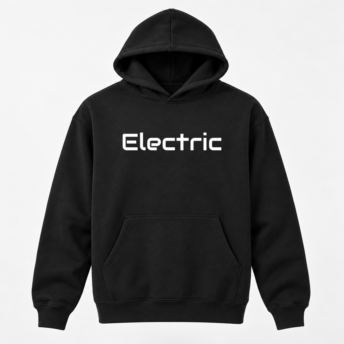 Electric Hoodie in black