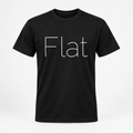 Flat T-Shirt in black
