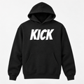 Kick Hoodie in black