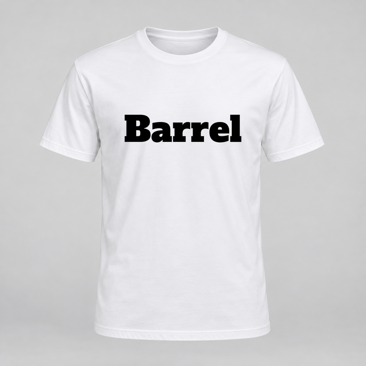 Barrel T-Shirt in white
