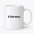Cinema Mug in white