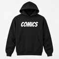 Comics Hoodie in black