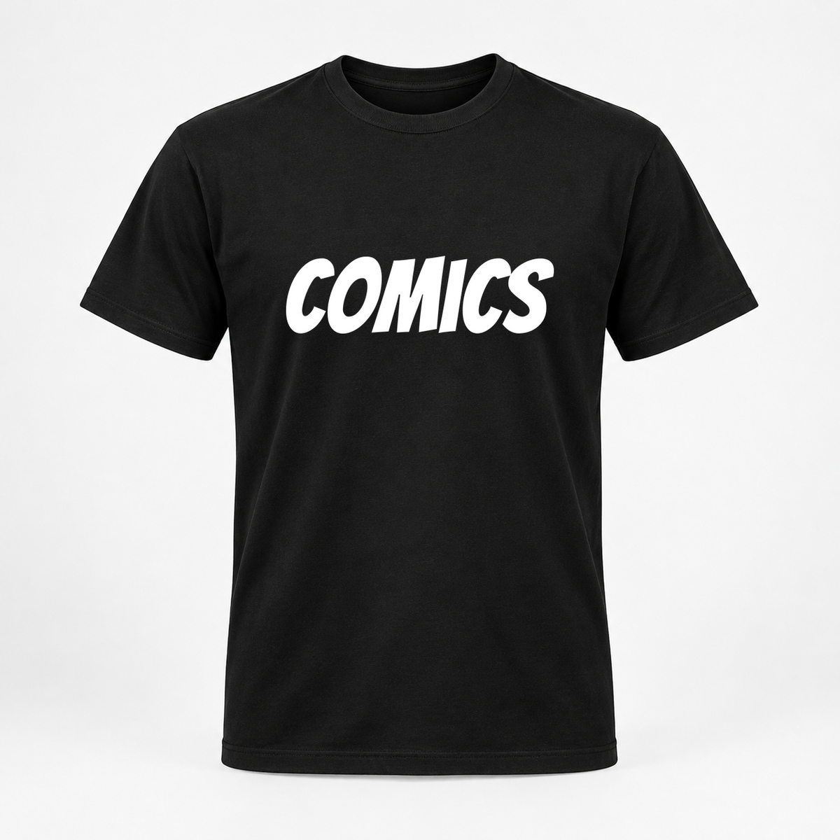 Comics T-Shirt in black
