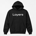 Layers Hoodie in black