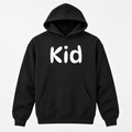 Kid Hoodie in black