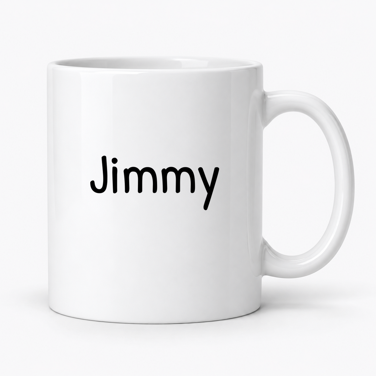 Jimmy Mug in white