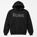 Roles Hoodie in black