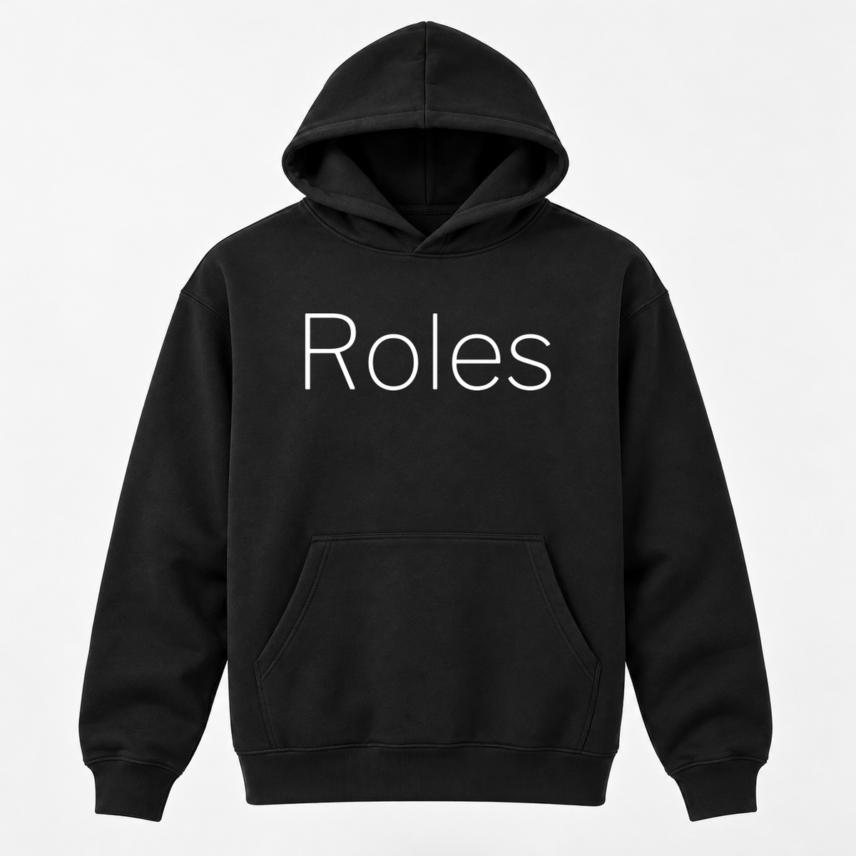 Roles Hoodie in black