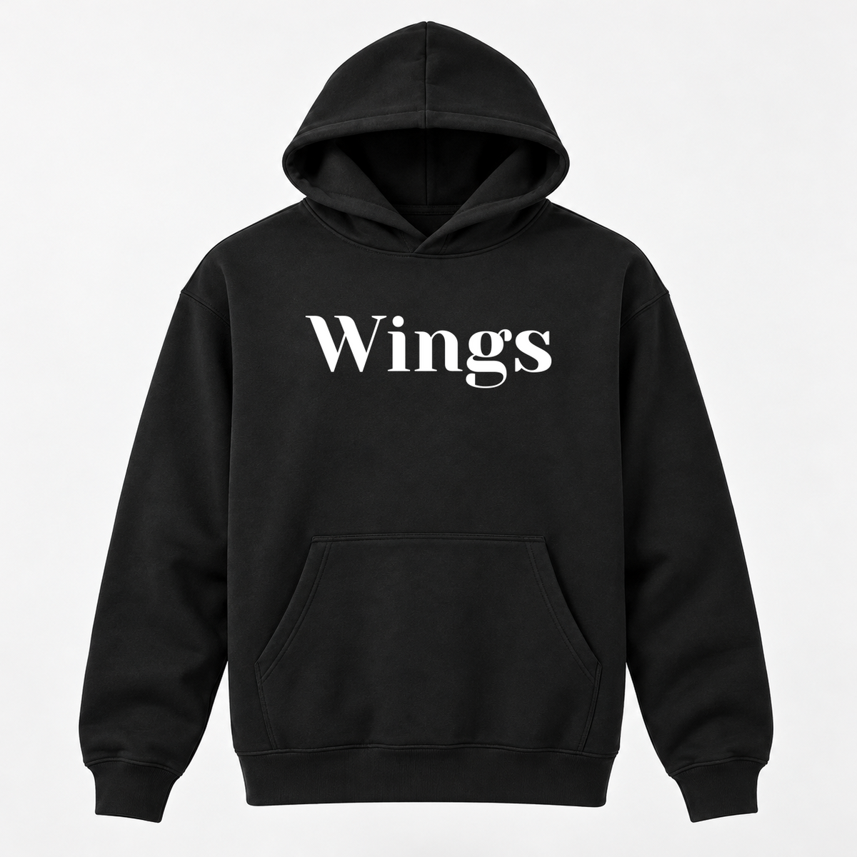 Wings Hoodie in black