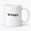 Wings Mug in white