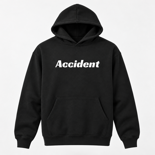 Accident Hoodie in black