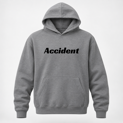 Accident Hoodie in gray