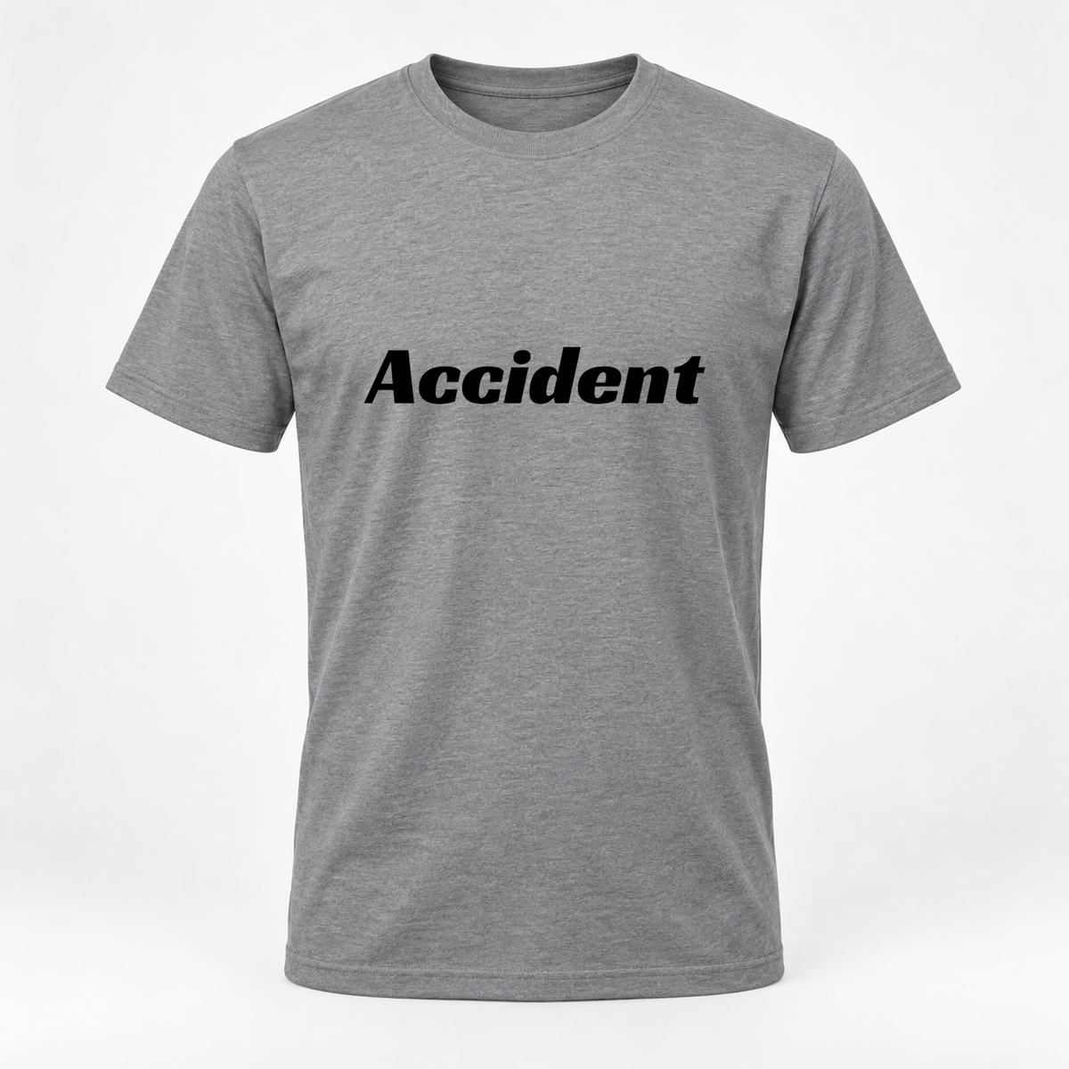 Accident T-Shirt in gray