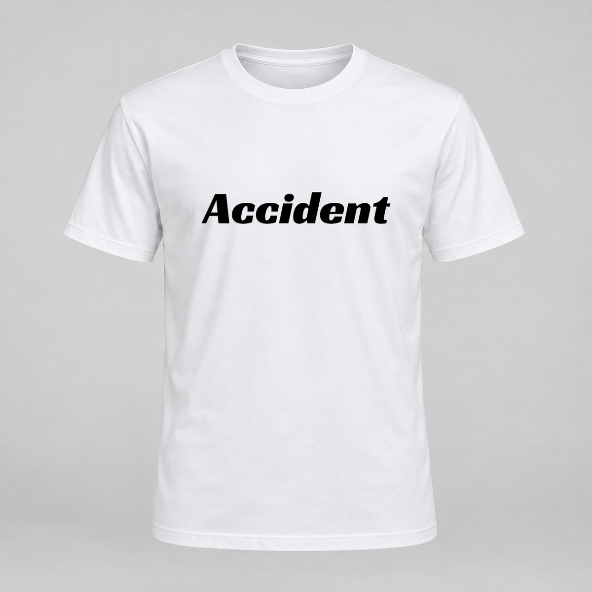 Accident T-Shirt in white