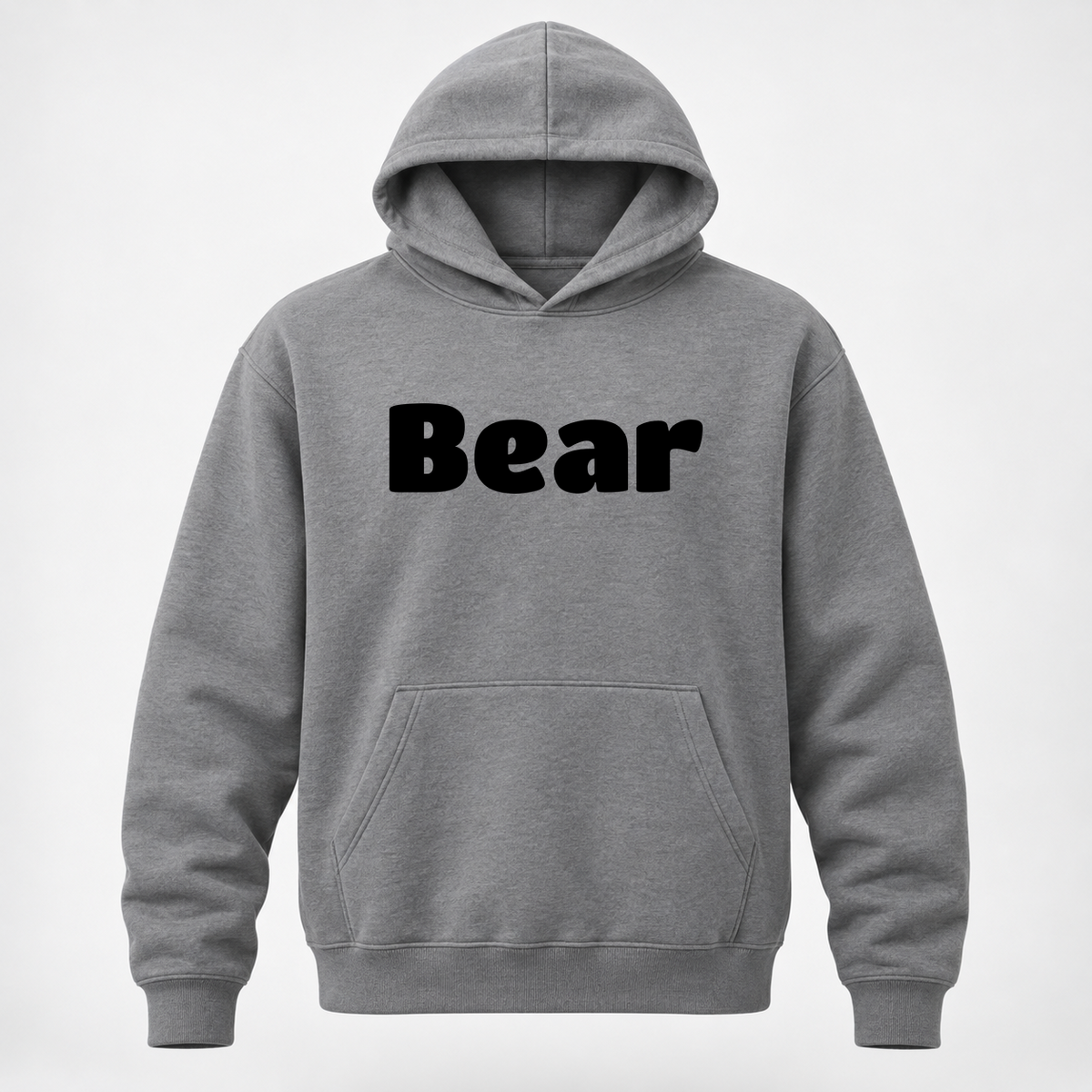 Bear Hoodie in gray