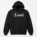 Boat Hoodie in black