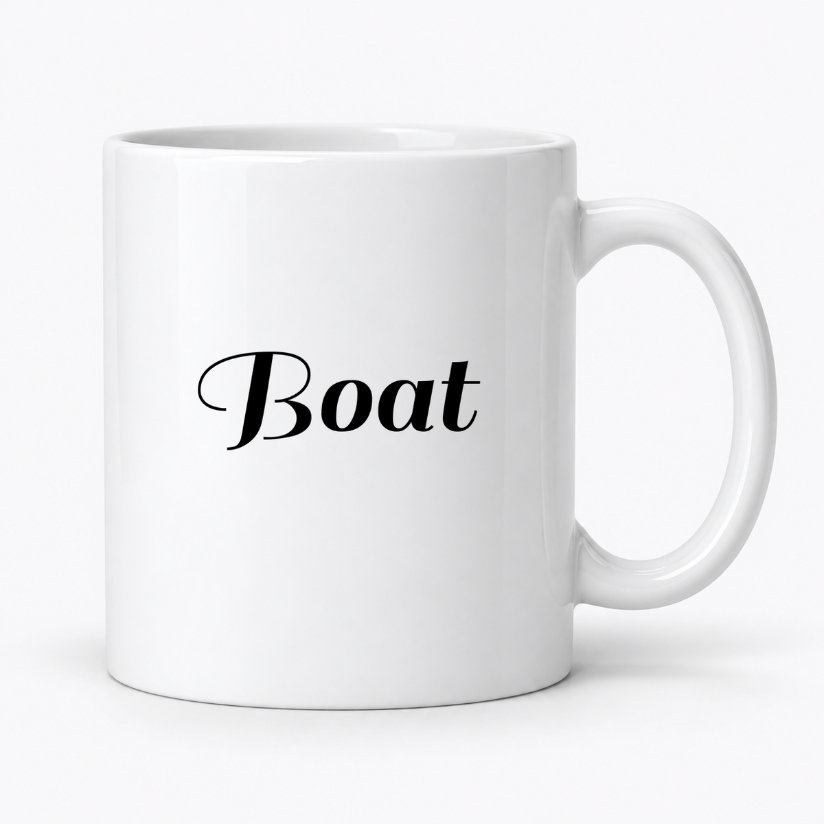 Boat Mug in white