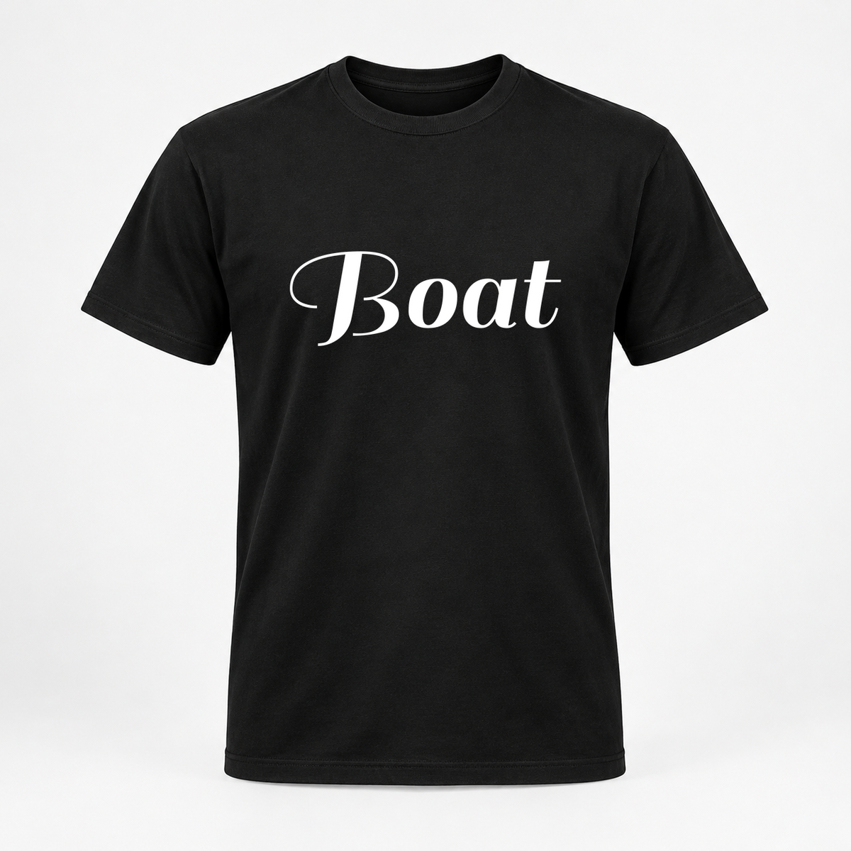 Boat T-Shirt in black