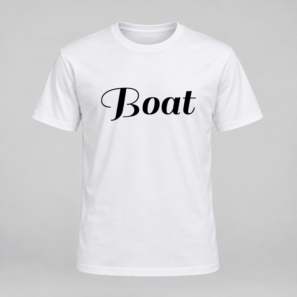 Boat T-Shirt in white