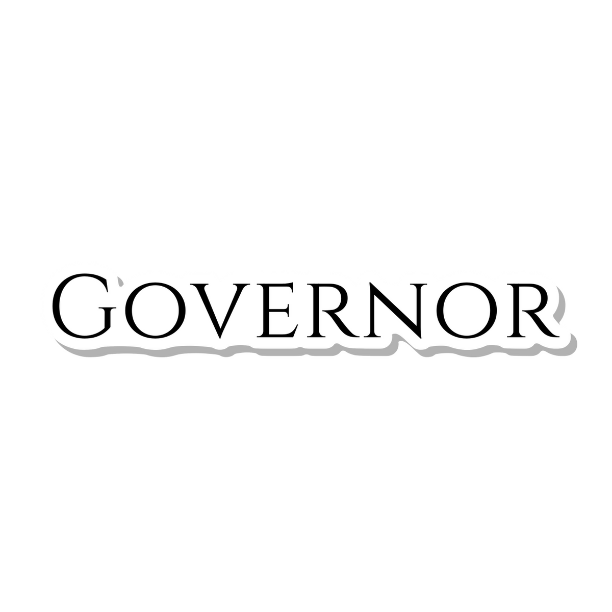 Governor die-cut sticker