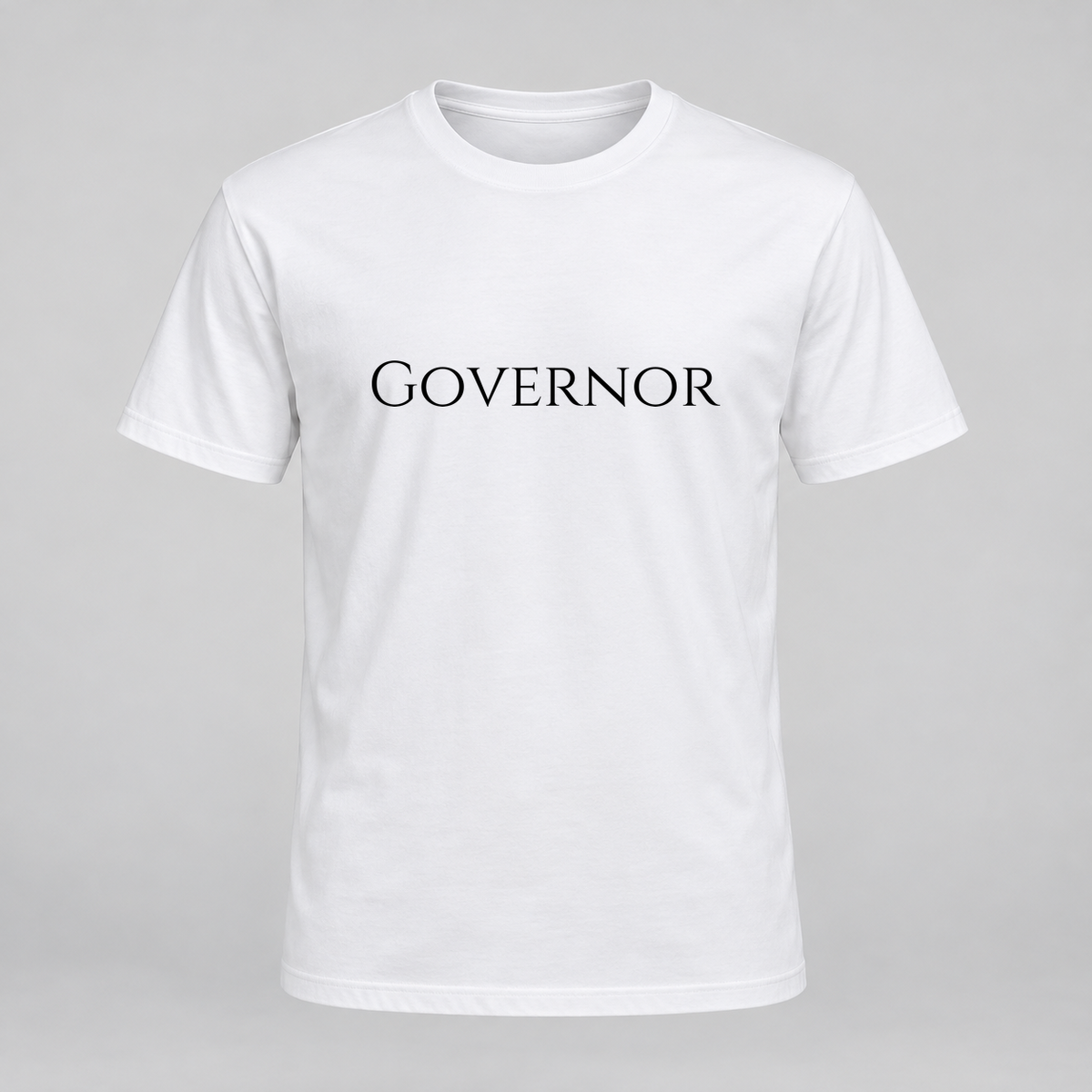 Governor T-Shirt in white