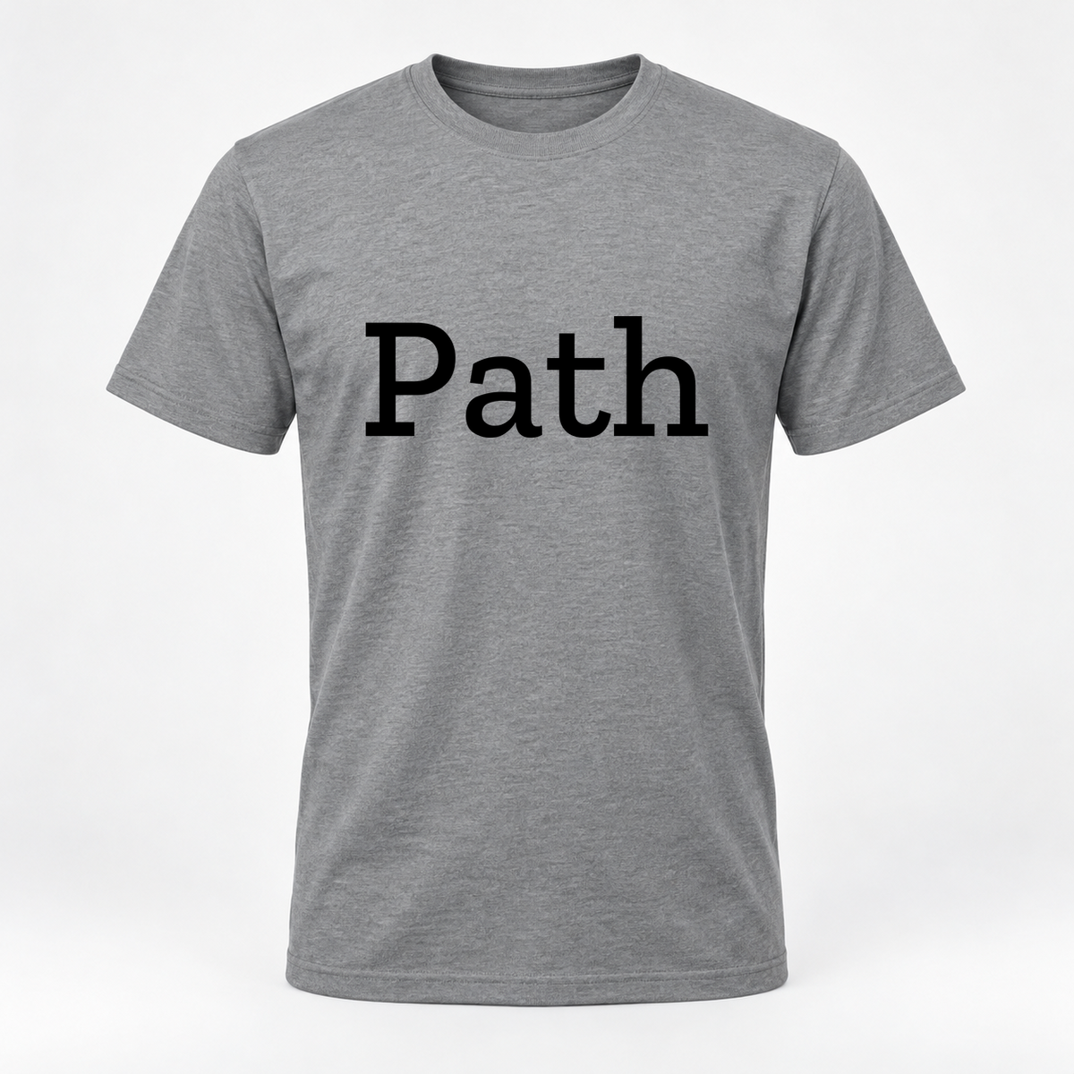 Path T-Shirt in gray