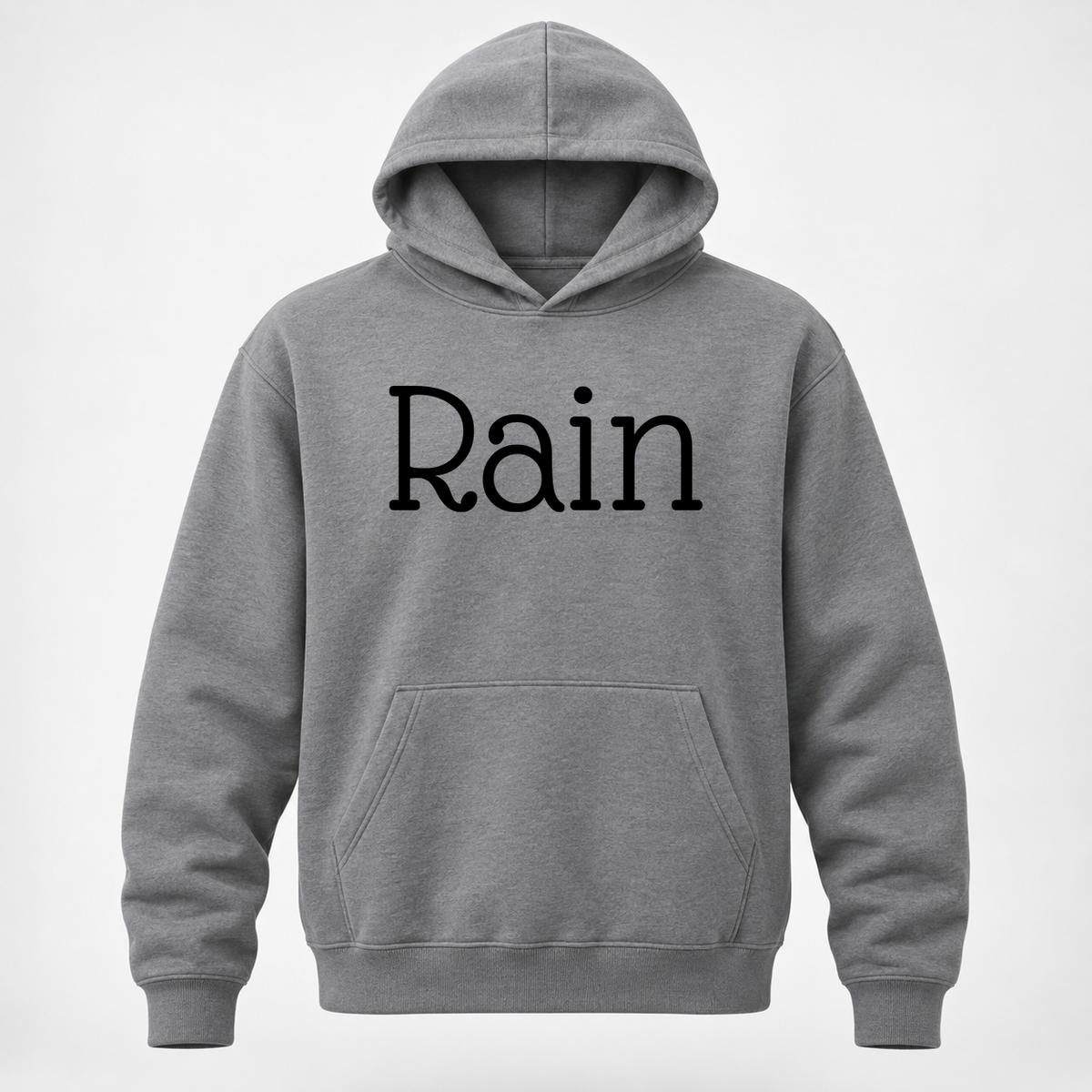 Rain Hoodie in gray