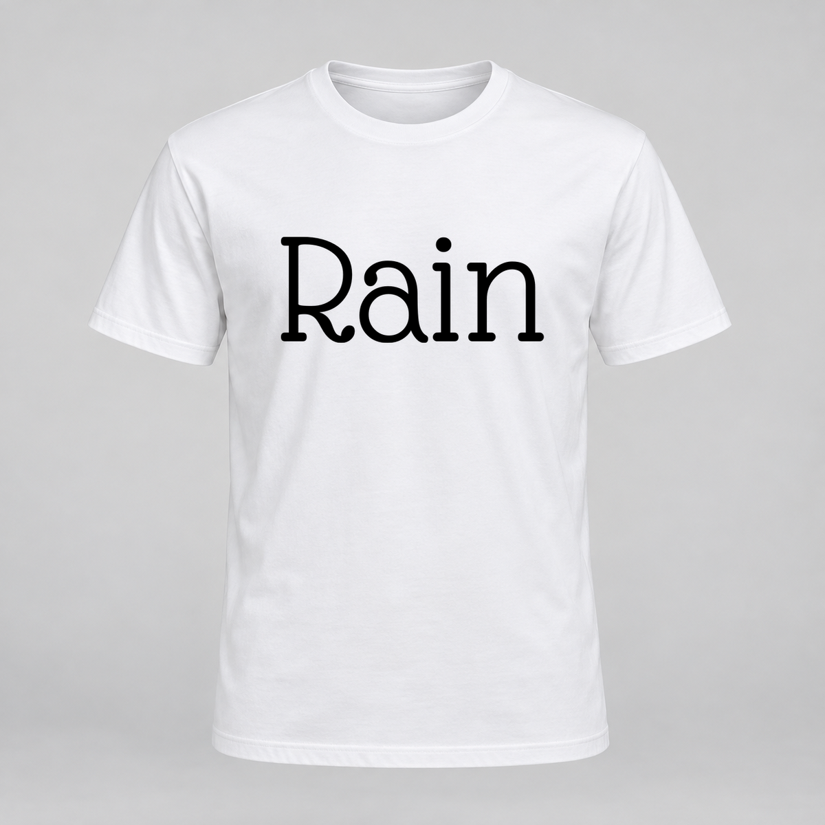 Rain T-Shirt in white