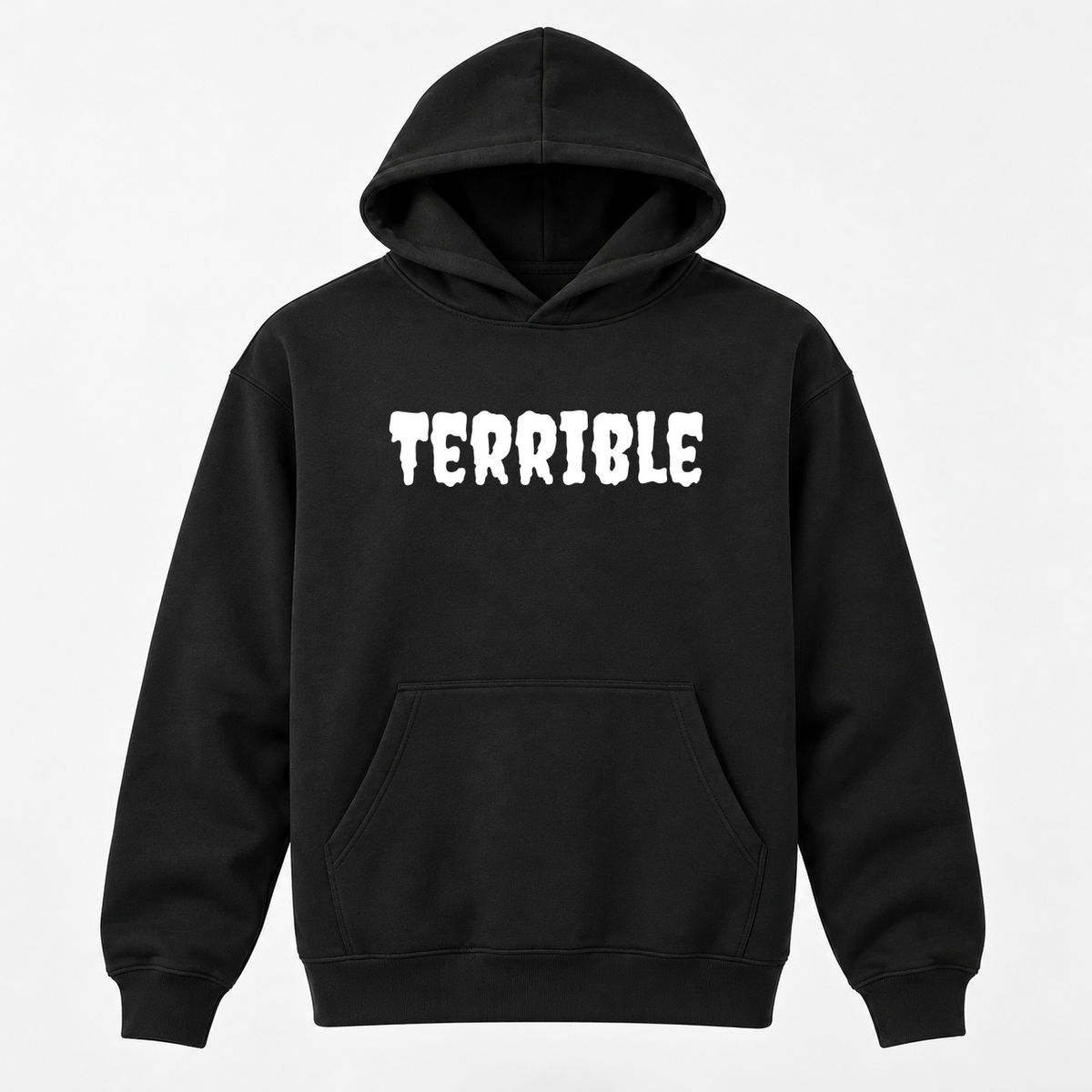 Terrible Hoodie in black