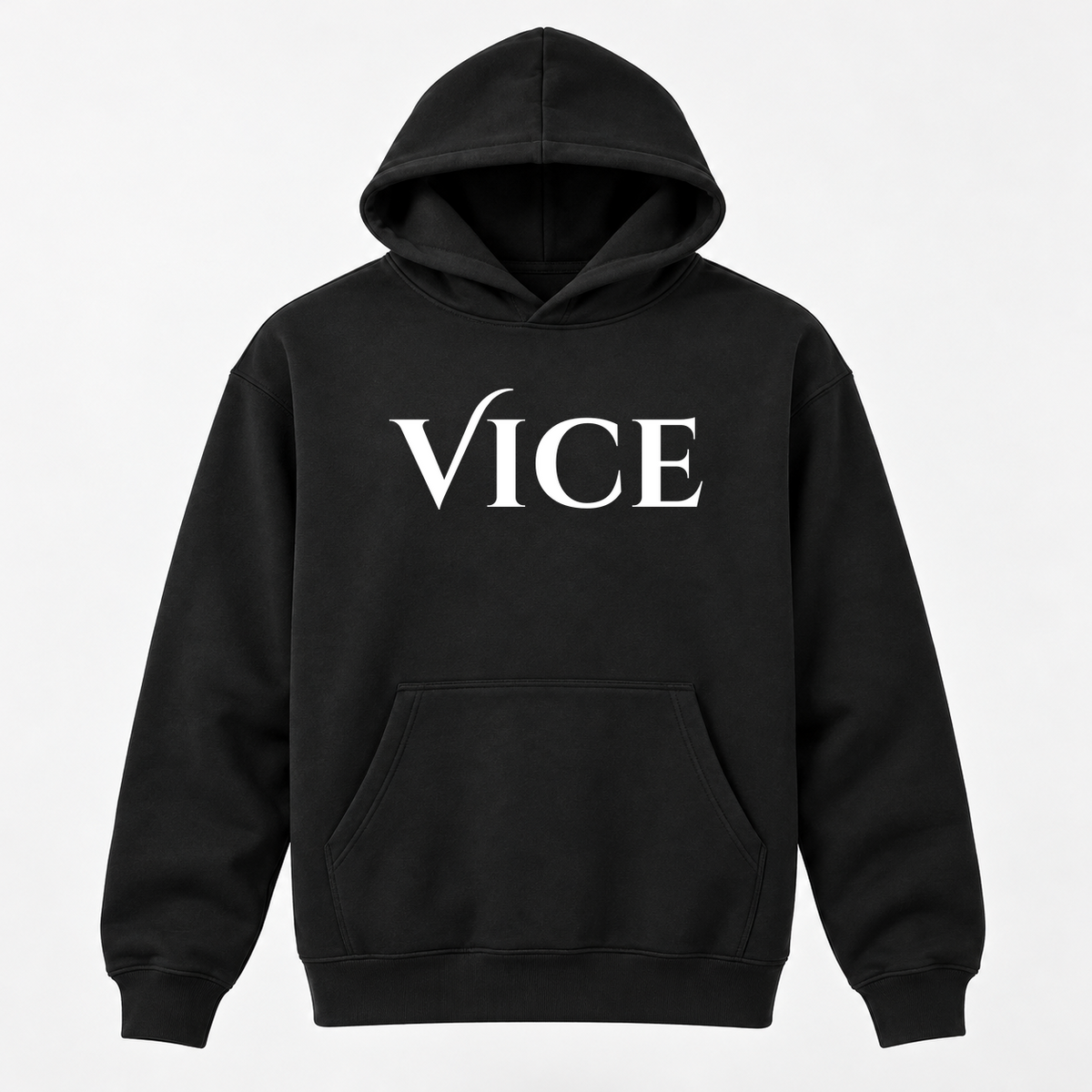 Vice Hoodie in black