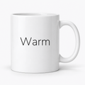 Warm Mug in white