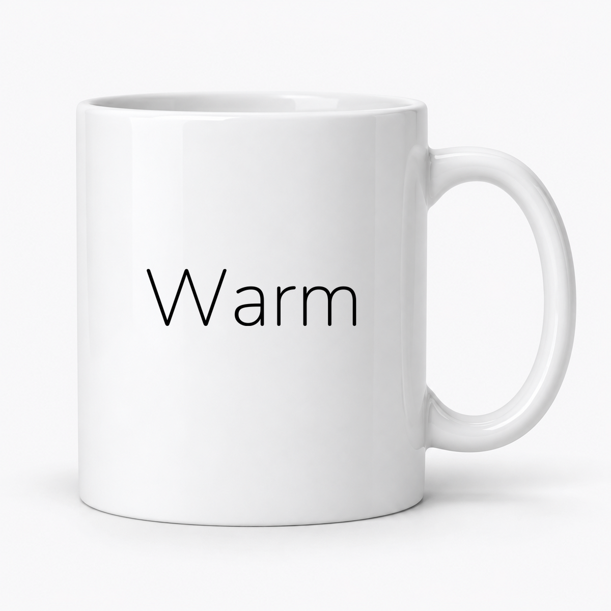 Warm Mug in white