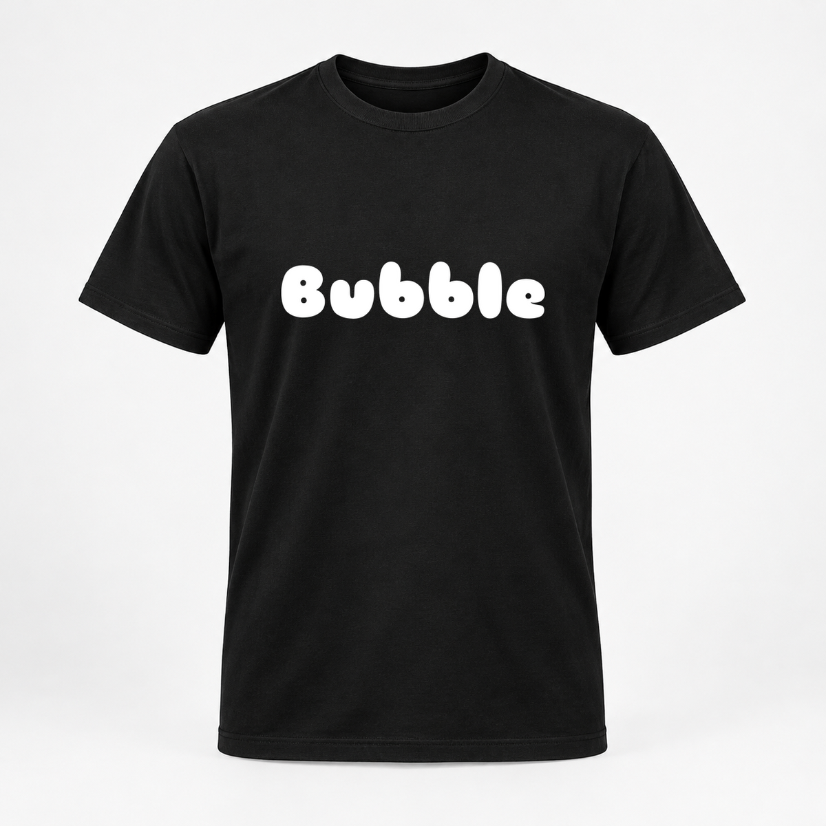 Bubble T-Shirt in black